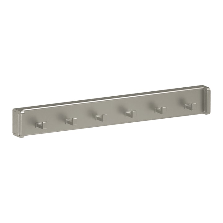 Belt Rack in matte nickel