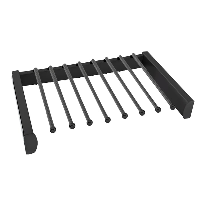 Pant Rack, 18 inch, in matte black