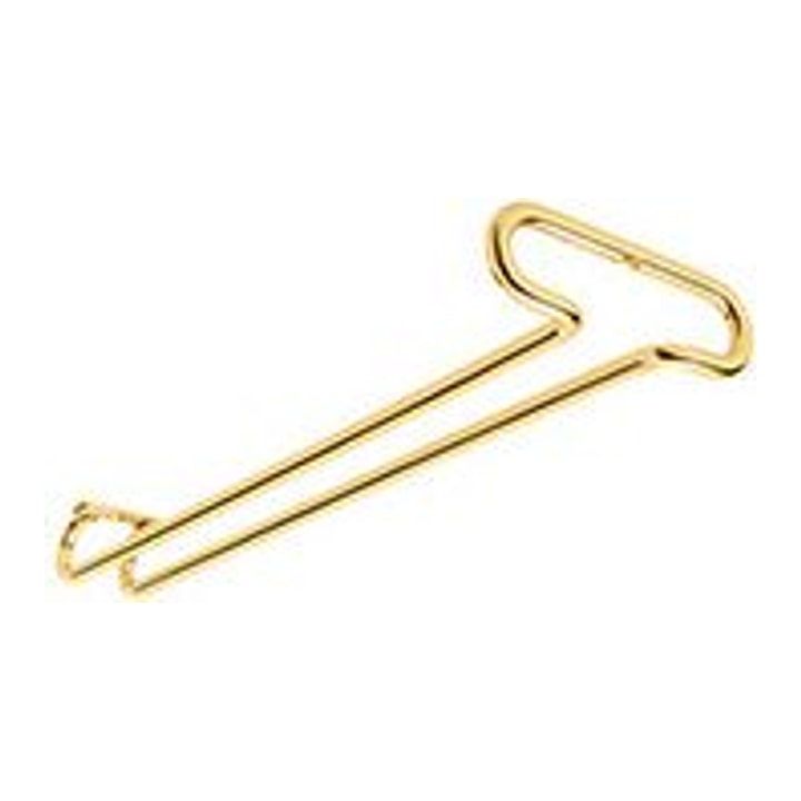 Stemware Rack in matte brass