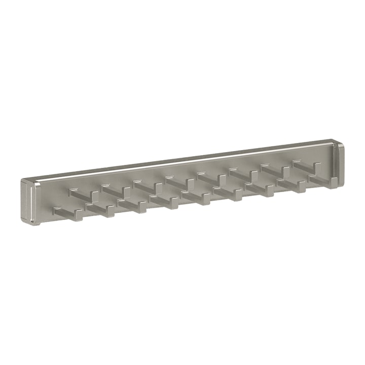 Tie Rack in matte nickel