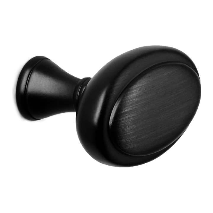 Traditional Oval in matte black