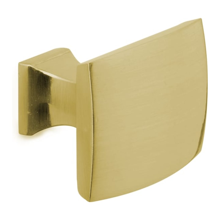 Transitional Rectangle in matte brass