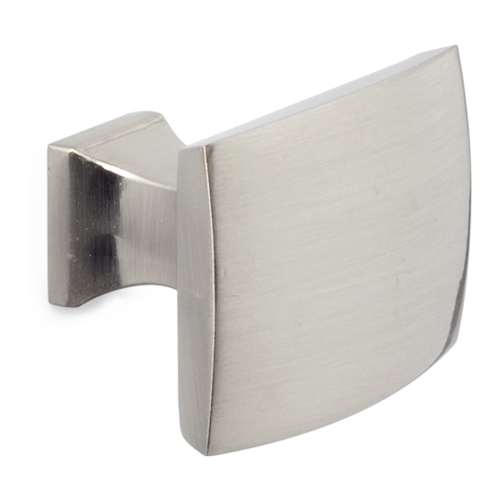 Transitional Rectangle in matte nickel