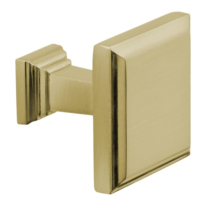 Transitional Square in matte brass