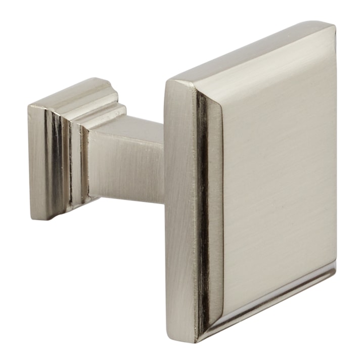 Transitional Square in matte nickel
