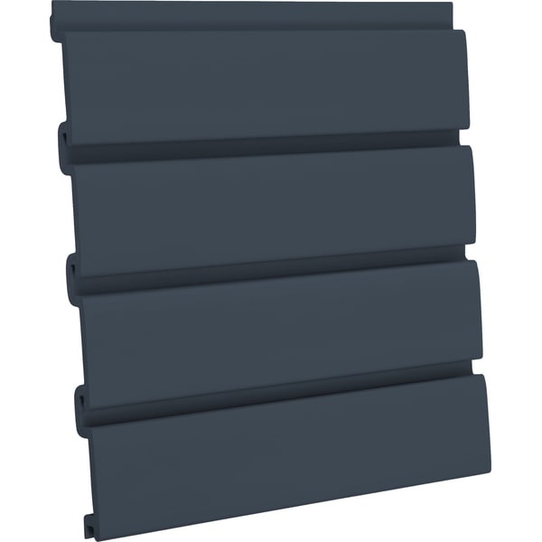 Graphite slatwall panel